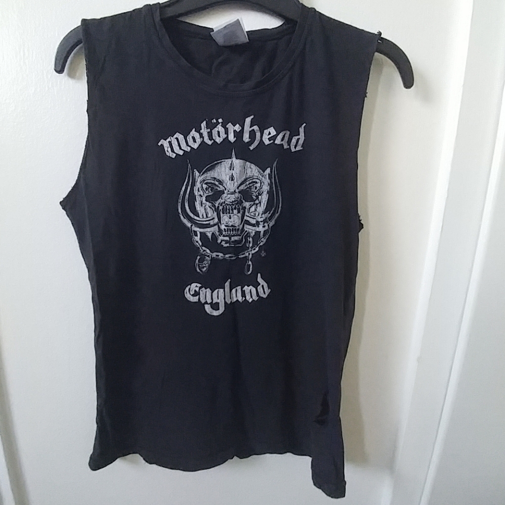 Motörhead England Black Muscle Tee